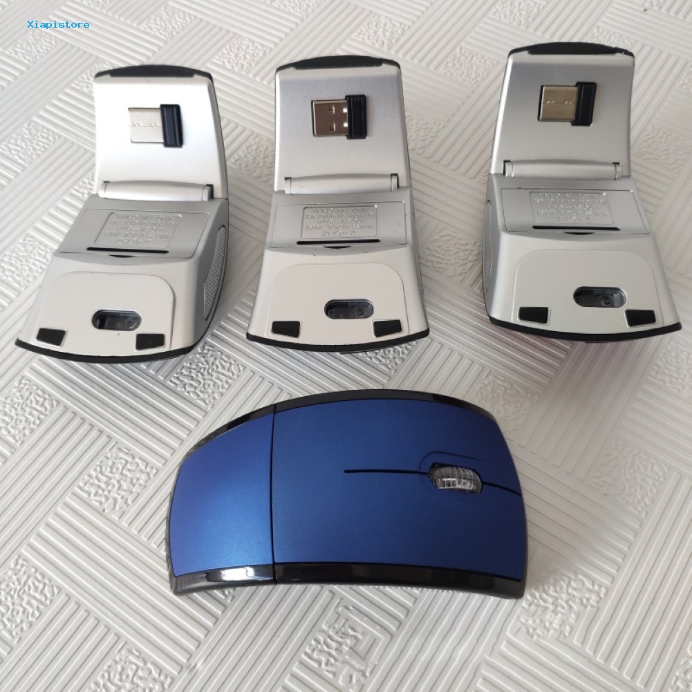 Chuột không dây 24G Có Thể Gập Lại Hình Vòng Cung