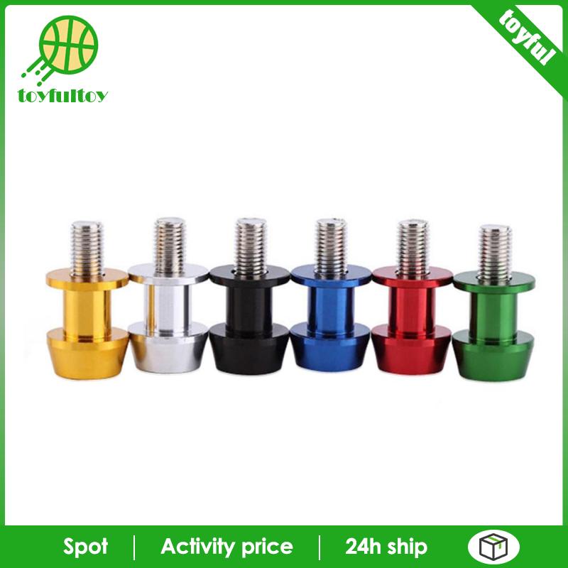 Set 2 Ống Cuộn CNC Màu Đỏ Cho Xe Mô Tô 2009-2014 8mm