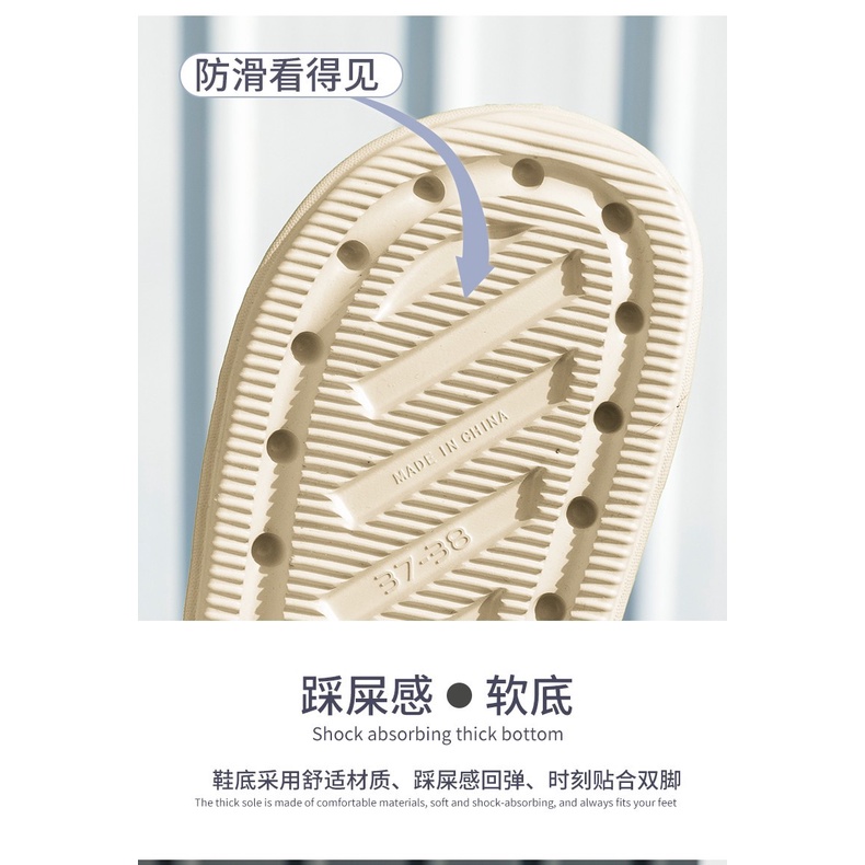 Xăng đan Đế Bằng Chống Mùi Thoáng Khí Dành Cho Nữ