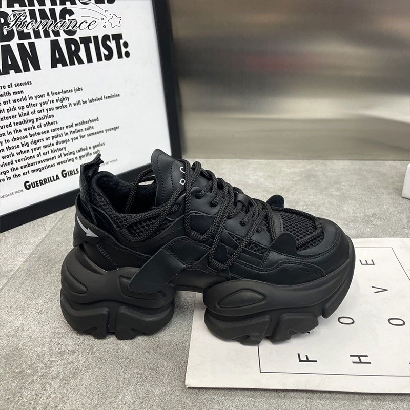 GUDETU❤Giày Thể Thao Đế Dày Phong Cách Đường Phố Mới Cho Nữ