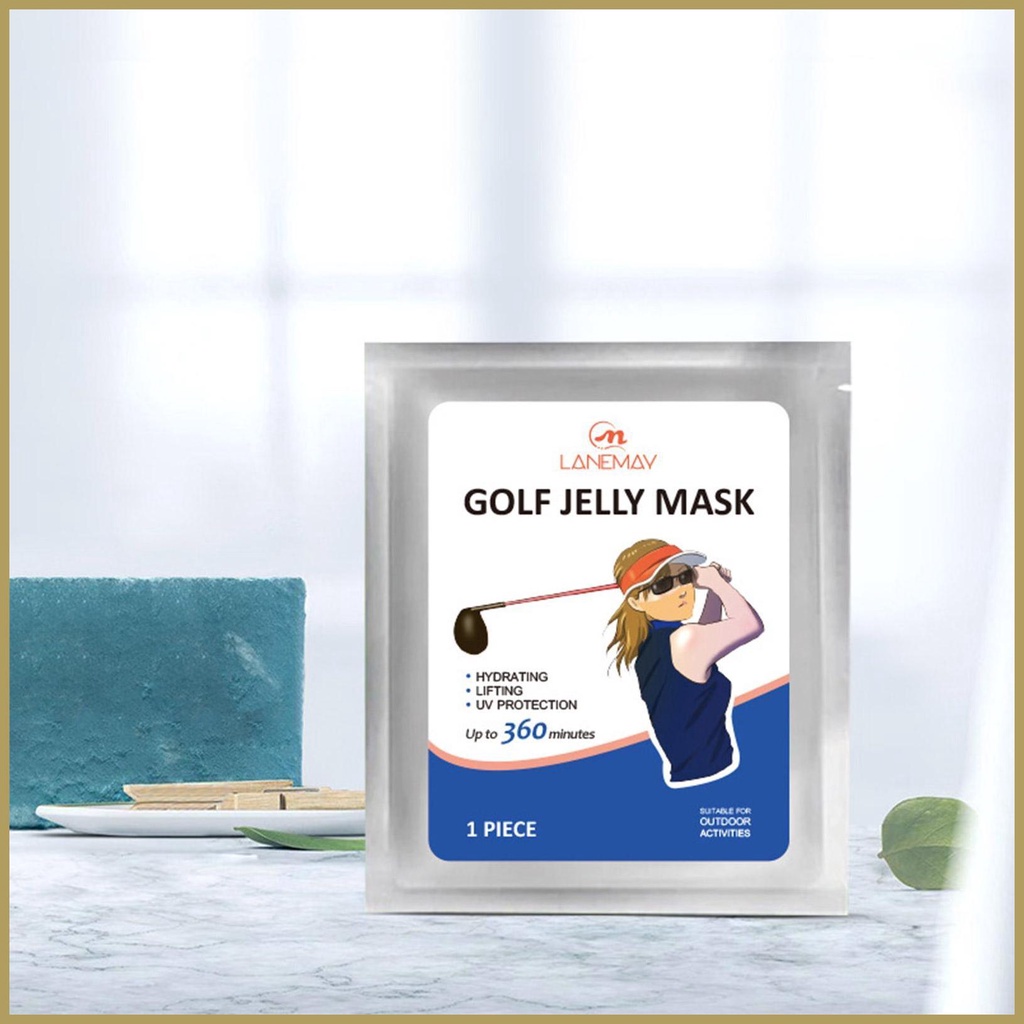 Mặt Nạ Thạch Masque Dưỡng Ẩm Mạnh Mẽ Che Phủ Khuôn Mặt Cho Lái Xe Golf Tennis Câu Cá