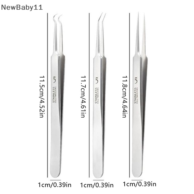 Nhíp Gắp Mụn Đầu Đen Có Đèn Led