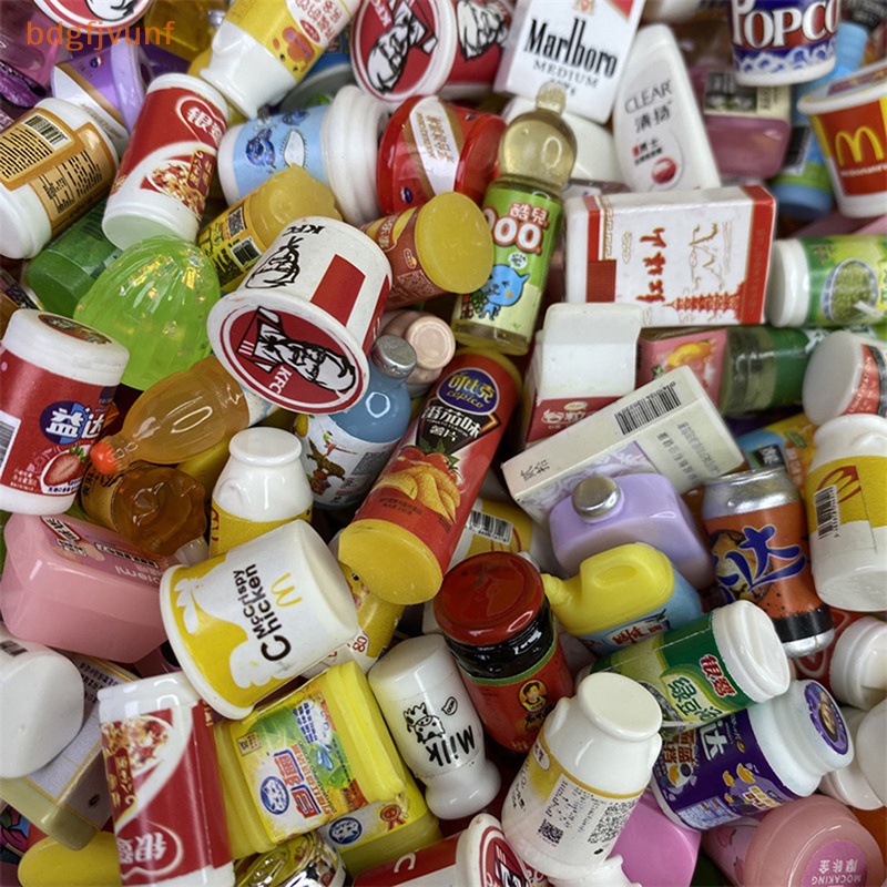 Set 5 Đồ Ăn Nhanh Mini Dễ Thương Cho Nhà Búp Bê