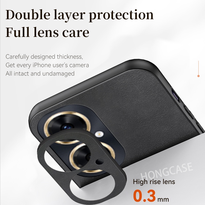 Ốp Điện Thoại Da Cừu Cứng Sang Trọng Cho OPPO Reno10 5G Reno10Pro Reno 10 Pro 10Pro