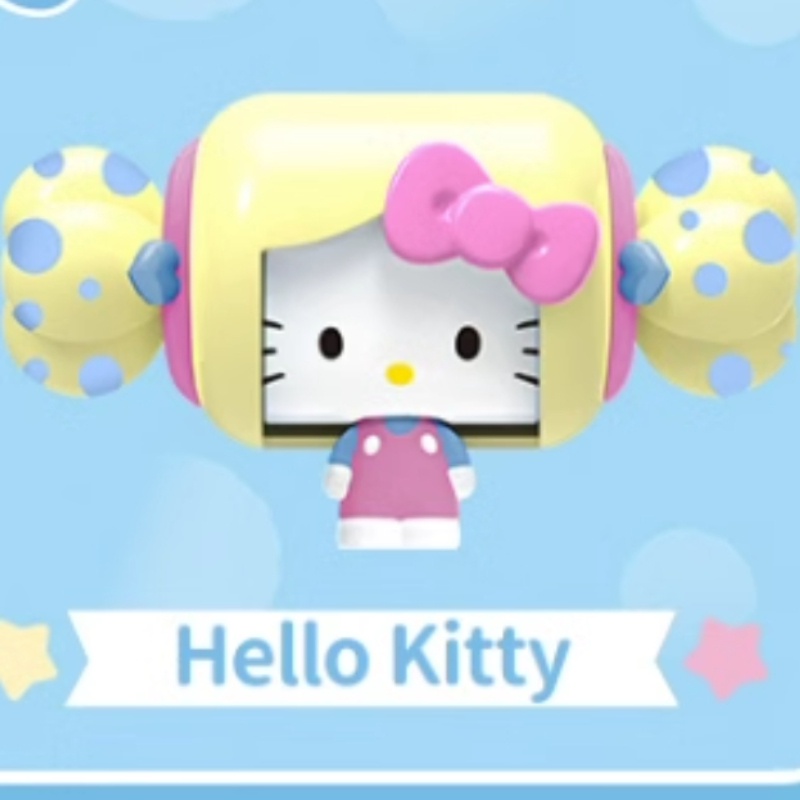 Mô Hình Búp Bê Sanrio Hello Kitty Dễ Thương Dùng Trang Trí