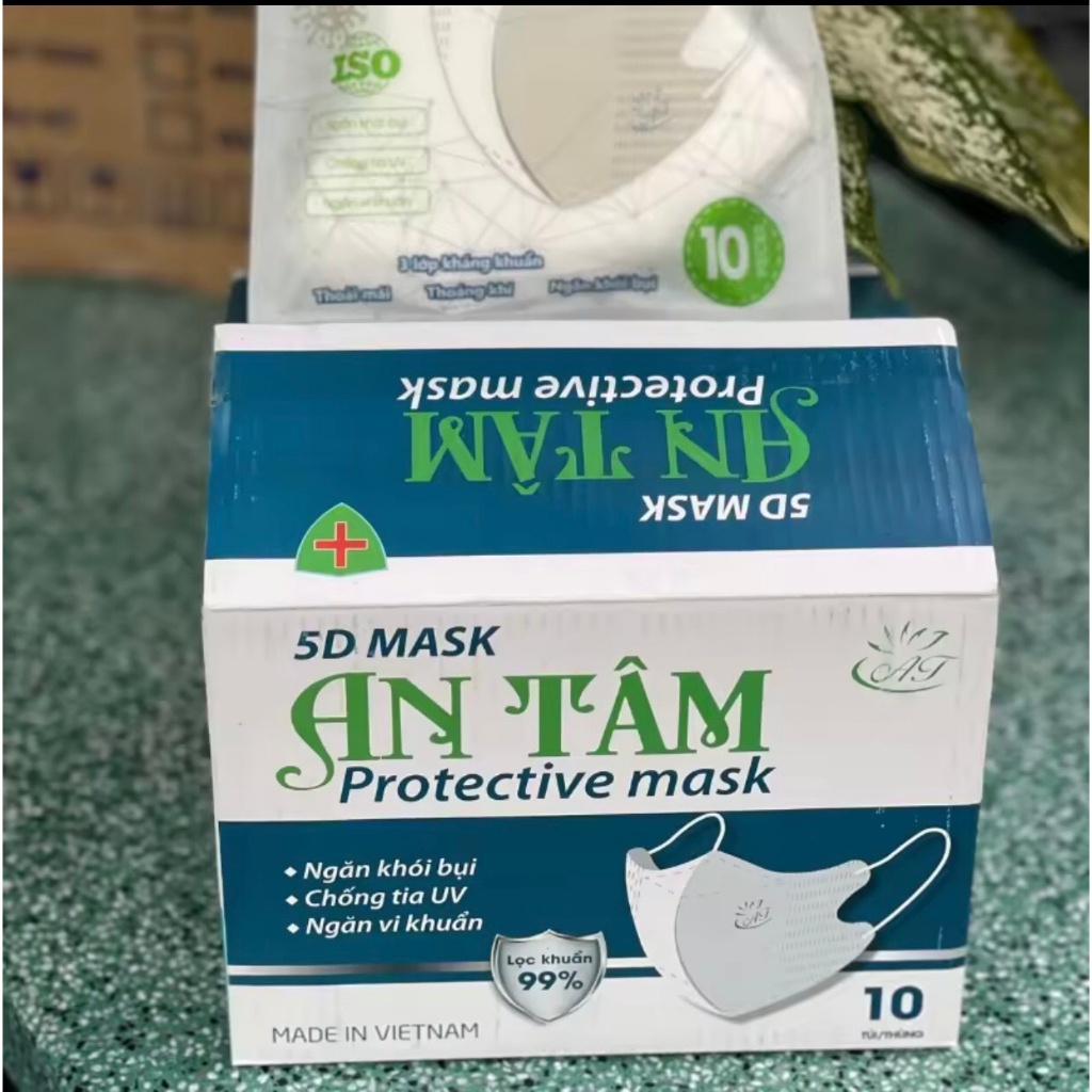 KHẨU TRANG 5D AN TÂM,  AN TÂM 5D MASK  dieulinhshop