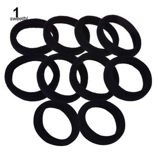 Set 10 Dây Cột Tóc Co Giãn Không Đường May Giá Đỡ