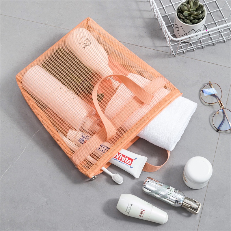 Túi Lưới Đựng Mỹ Phẩm Sức Chứa Lớn Tiện Dụng Khi Đi Du Lịch