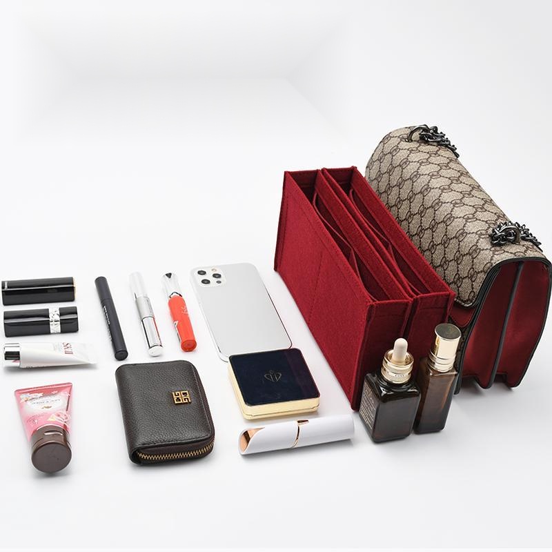 Lót túi giữ form Gucci Dionysus chia ngăn túi