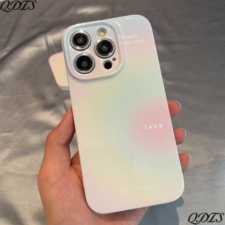 Ốp Điện Thoại Cứng Chống Sốc Màu Gradient Cho Iphone 13 11max 8p12 14pro 7 j4p3