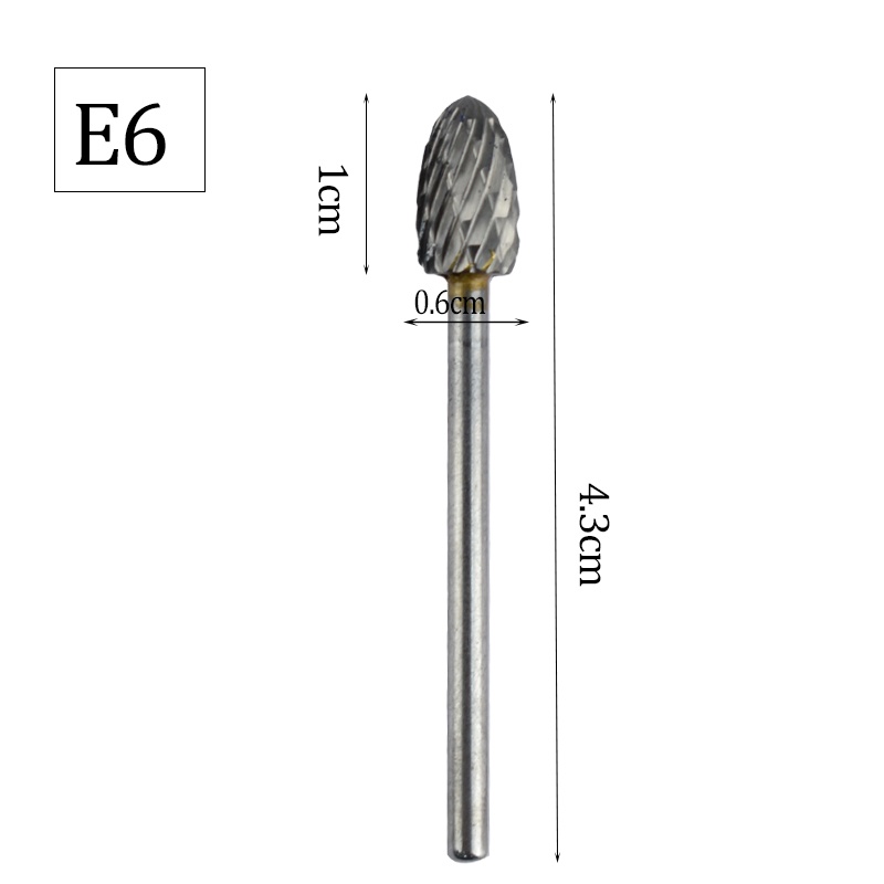 Bộ Mũi Khoan Thép Vonfram 2.35mm Chuyên Dụng Cho Nha Khoa HP