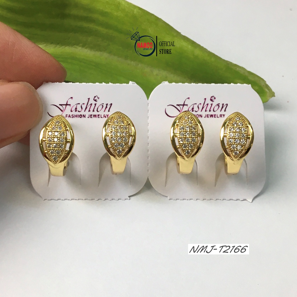 Bông Tai Khuyên Tròn BẢn Lớn T2166