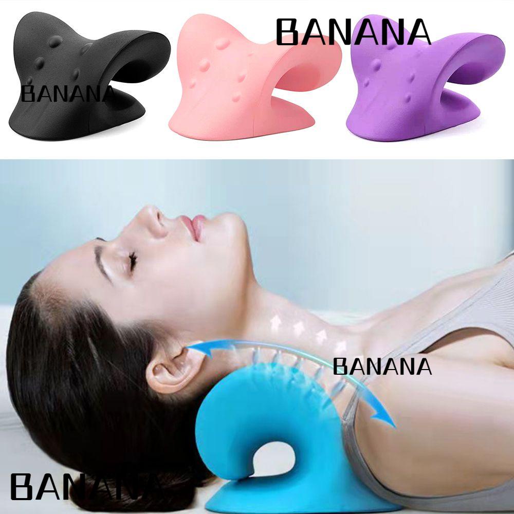 Gối Kê Cổ Hình Quả Chuối 1 Đầu Đa Chức Năng Giúp Làm Căng Thẳng Cột Sống Cổ