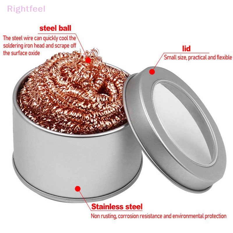 Dụng Cụ Làm Sạch Mũi Hàn Sắt Bằng Dây Đồng Mới