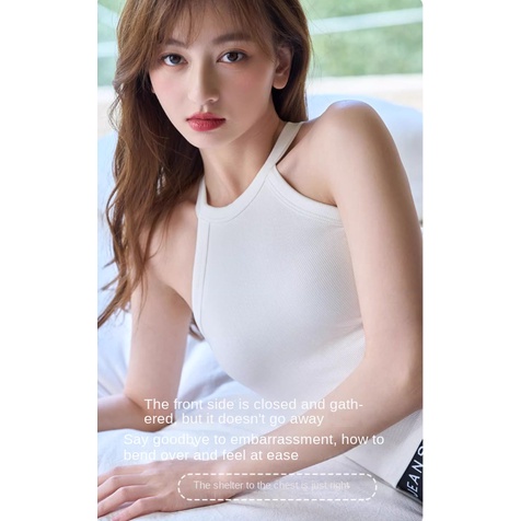 Áo Không Tay Có Mút Đệm Ngực Thời Trang Mùa Hè Dành Cho Nữ