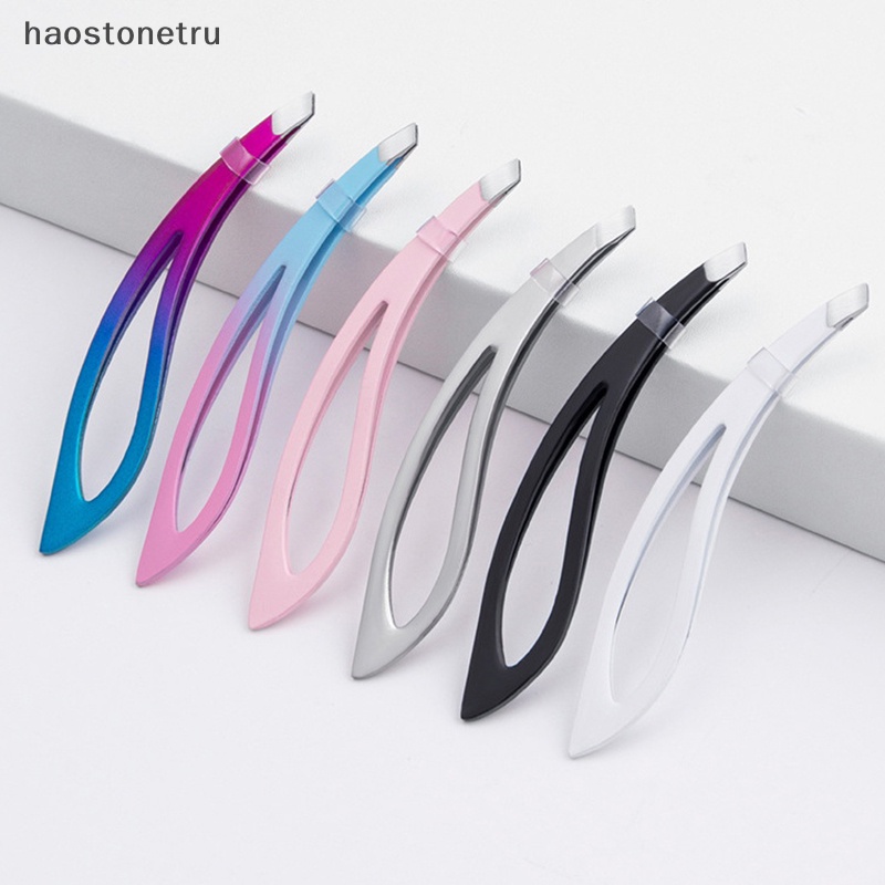 Nhíp Tỉa Lông Mày Chuyên Nghiệp Bằng Thép Không Gỉ Đầy Màu Sắc