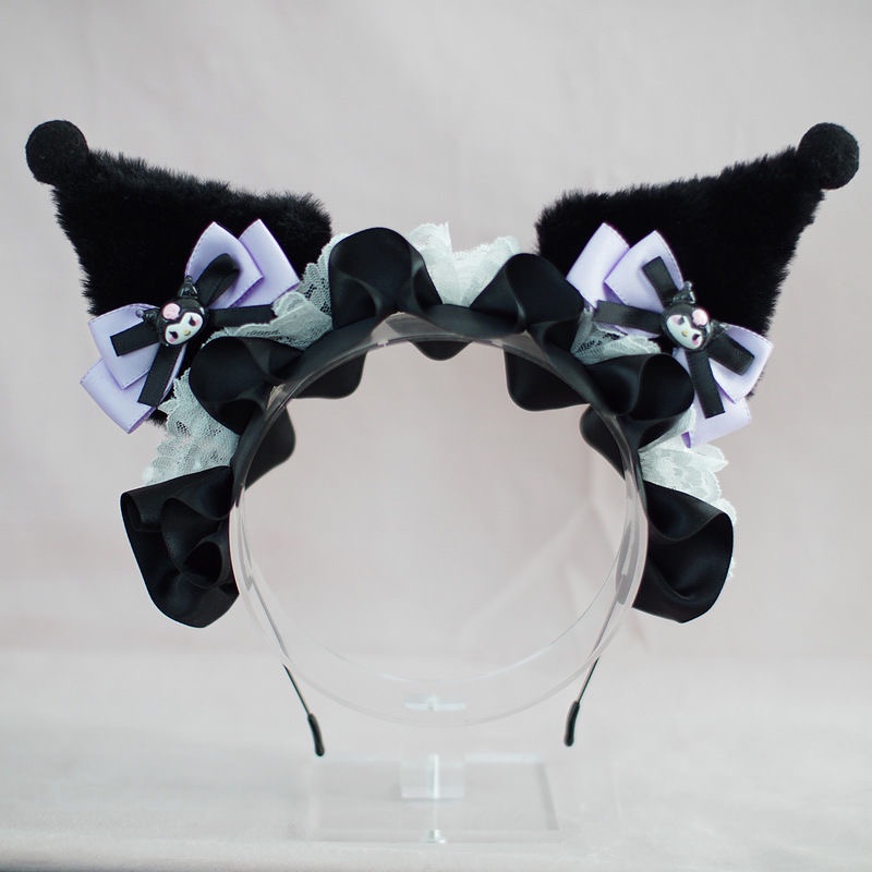 Băng Đô Cài Tóc Hóa Trang Nhân Vật Kuromi My Melody Cinnamoroll Dễ Thương