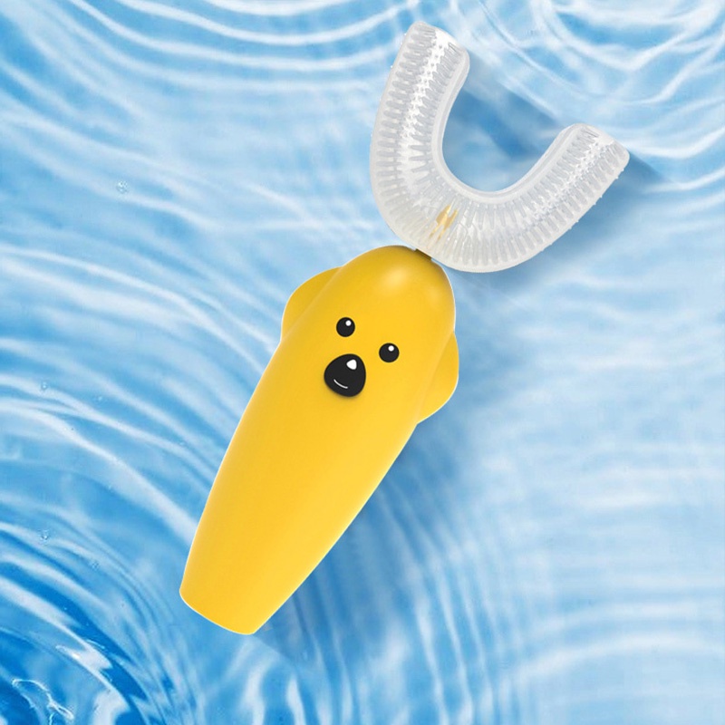 JIASHI Bàn Chải Đánh Răng Điện Siêu Âm Hình Chữ U Cho Bé