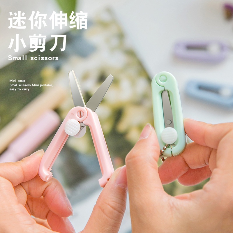 Kéo Gấp Mini Đa Năng Dễ Thương An Toàn WJ345