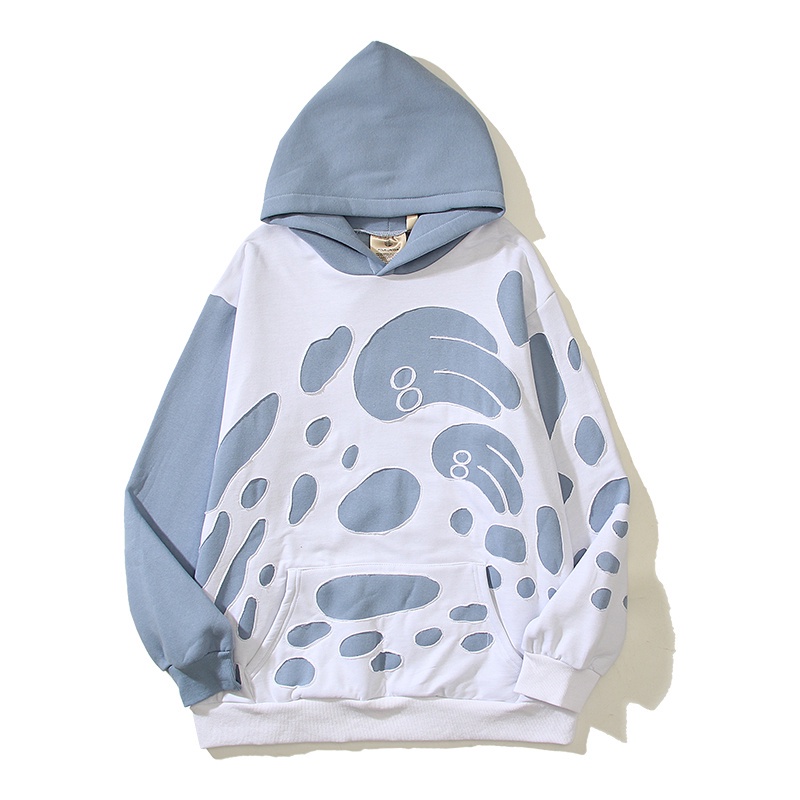 Áo Hoodie Tay Dài In Họa Tiết Rằn Ri Kích Thước m-xxl Cho Cặp Đôi