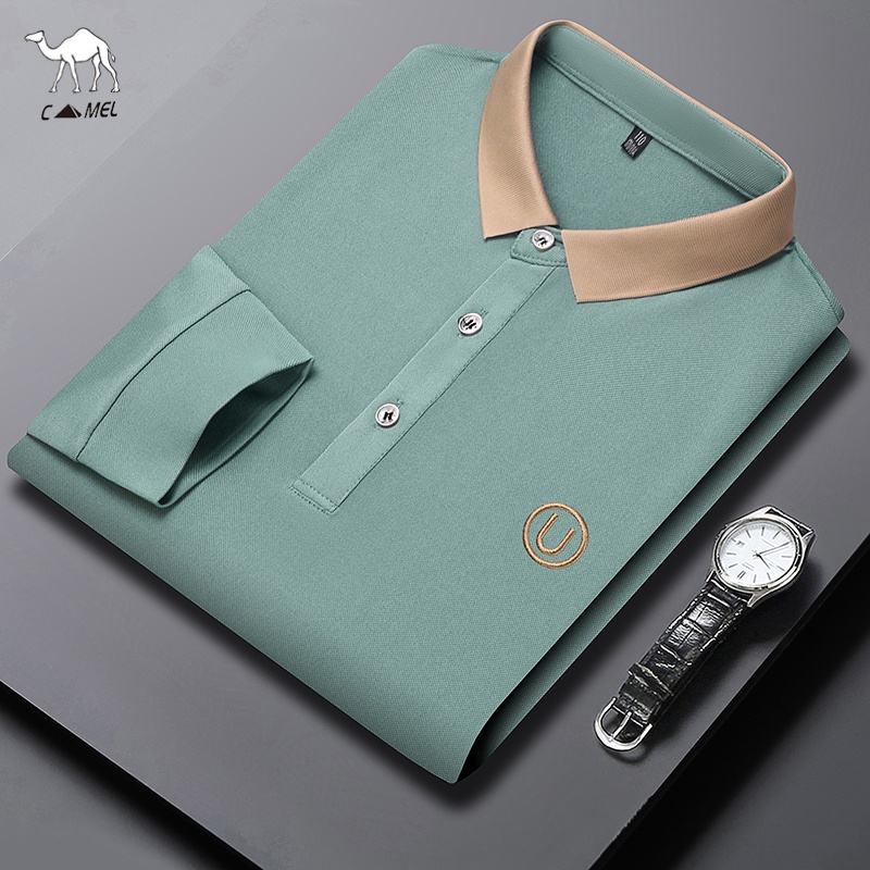 Áo Thun Polo Cotton Thêu Họa Tiết Thời Trang Cho Nam