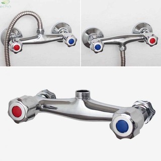 Van trộn bằng đồng hai đầu ra 1 / 2 "chống rò rỉ nước nóng lạnh