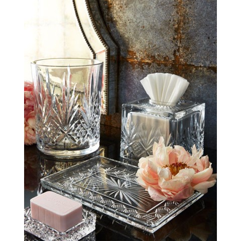 Khay Pha Lê GODINGER DUBLIN VANITY TRAY, Kích thước 30 x 20 x 2.5cm, Nhập Đức