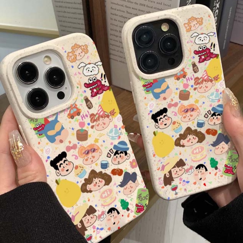 Iphone cartoon anime collection graffiti phone case cho 7 7plus 8 8plus xs xr 11 12 13 14 pro plus promax