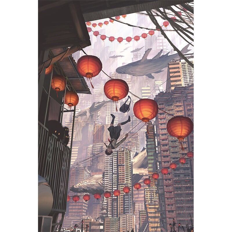 Cá voi, trò chơi ghép hình bằng gỗ, trò chơi ghép hình 300/500/1000 miếng, đồ chơi động vật