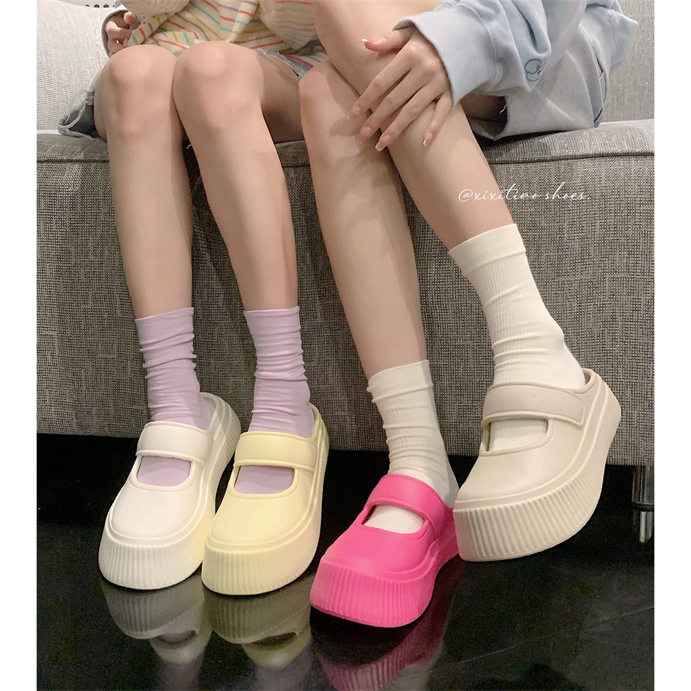 UOUO dép Thời Trang Đơn Giản Cho Nữ dép bánh mì Chống trượt Thoải mái Thoáng khí 33ZTX080401