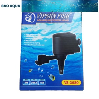  Máy Bơm Lọc Nước Hồ Cá VS-2680 Loại Tốt - Máy Lọc Nước Bể Cá Vipsun VS2680 