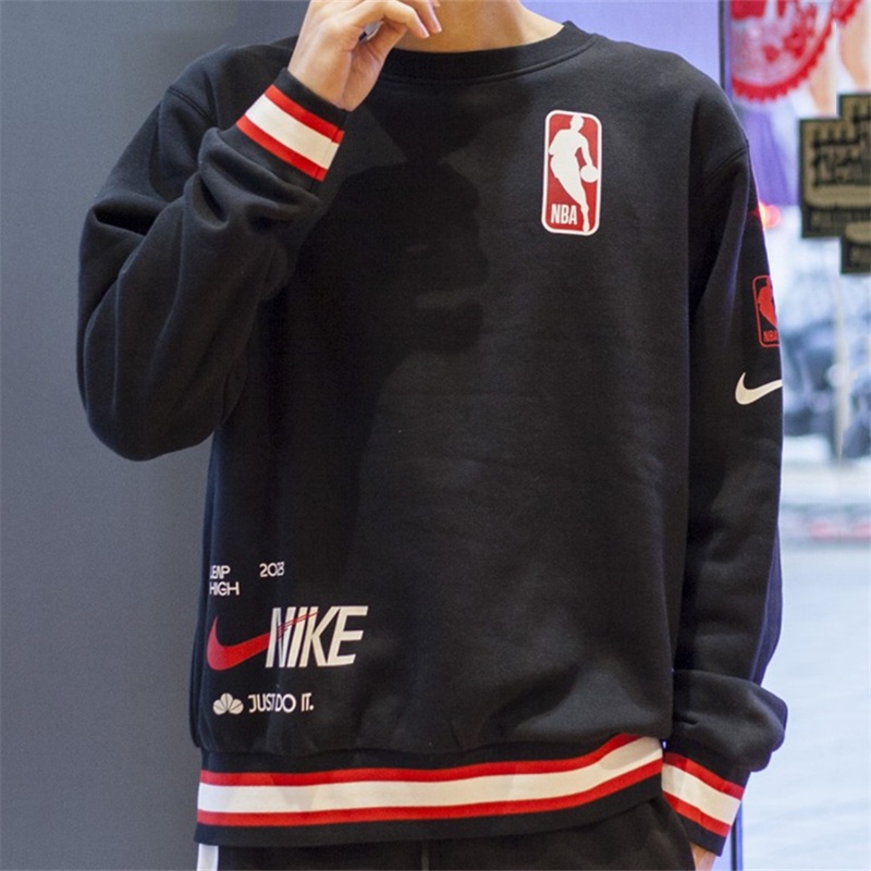 Nlke original crew áo len thể thao áo len unisex áo len thường