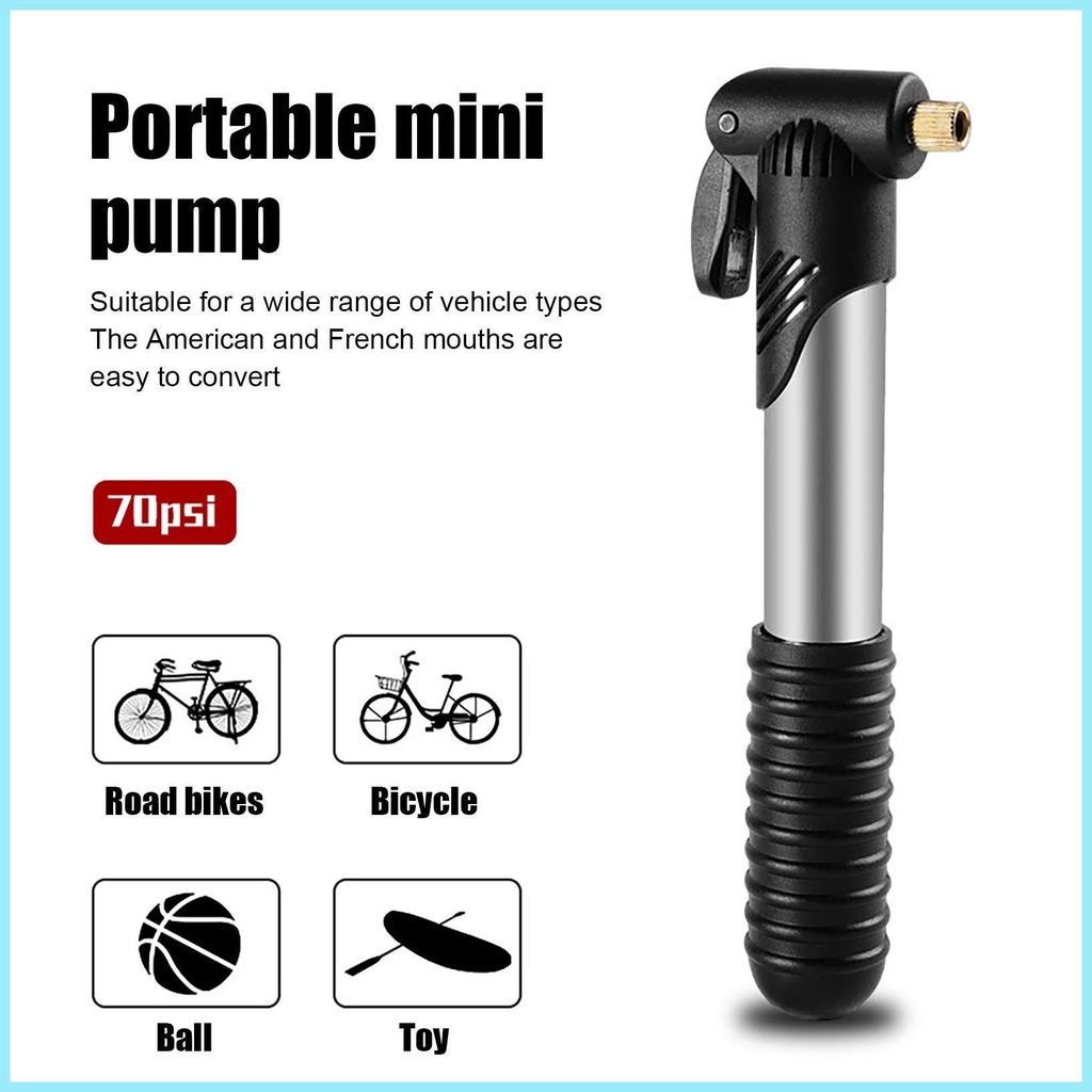Máy bơm xe đạp mini máy bơm khung di động máy bơm không khí máy bơm giỏ bơm xe đạp cho xe đạp leo núi và bmx tdevn tdevn