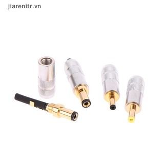 Ji 1 cái đồng mạ vàng 5.5 x 2.5 / 5.5 x 2.1 giắc cắm nguồn dc đầu nối nam vn