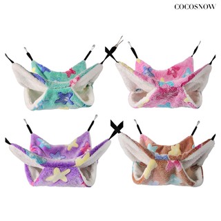 [cisi] Pet sugar glider hamster double-layer hammock treo túi sóc