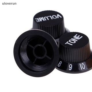 Uloverun guitars strat knob 1-volume 2-tone control knobs for guitar vn