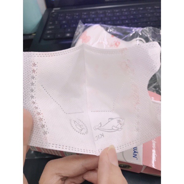 Khẩu Trang Trẻ Em Dưỡi 10 Tuổi 5D KIDS Kháng Khuẩn, An Toàn Cho Da Bé