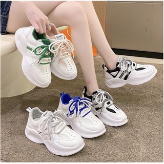 Giày thể thao nữ sneaker độn đế 5p êm chân phong cách Hàn Quốc năng động cá tính - TT15