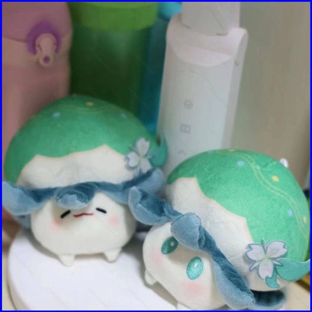 Genshin impact venti fungus fungi búp bê sang trọng tự làm mặt dây chuyền chìa khóa anime đồ chơi nhồi bông plushine quà tặng cho trẻ em