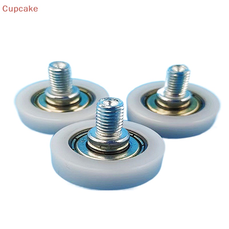 626 ròng rọc nhựa bọc cao su chịu lực m6 bánh xe vít cho máy bán hàng tự động phụ kiện cửa ra vào và cửa sổ ngăn kéo ròng rọc erw