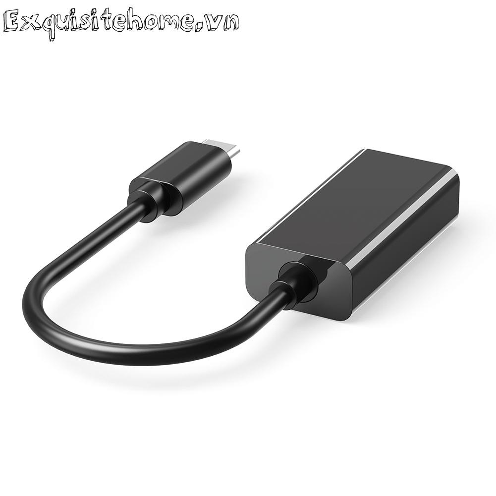 Cáp chuyển đổi tương thích 4k usb3.1 usb type c sang hdmi cho samsung microsoft