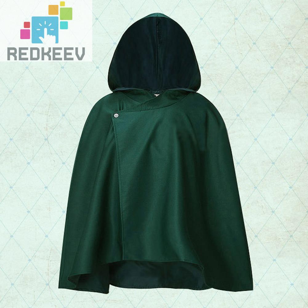 Anime hoodies legion uniform unisex green black cloak cape cosplay costume