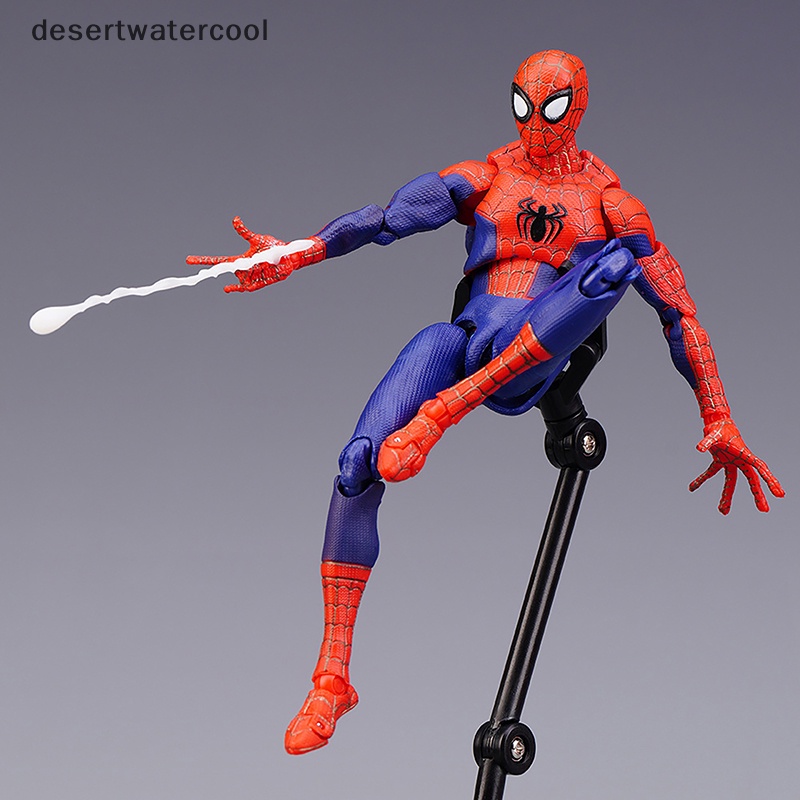 Devn sáng tạo chung búp bê di động spider-verse action sv song song vũ trụ béo peter parker spider man hình hành động đồ chơi mô hình martijn
