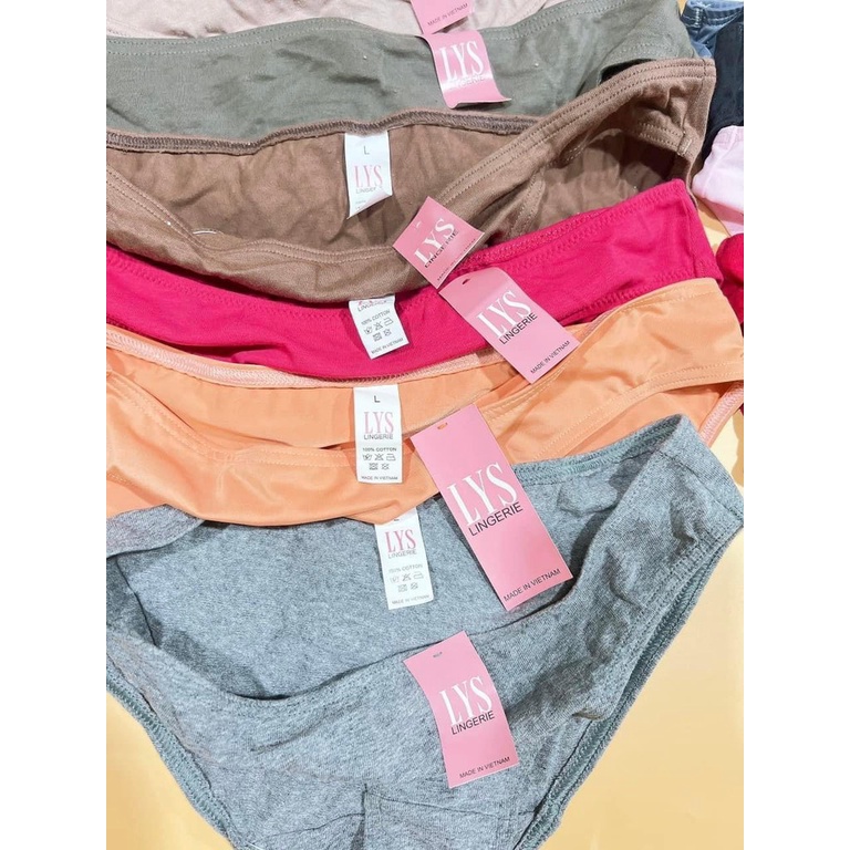 Sale Combo 10 Quần lót LYS hàng xuất dư sịn cho mẹ và bé gái, chất cotton thi thoảng có thêm thun lạnh