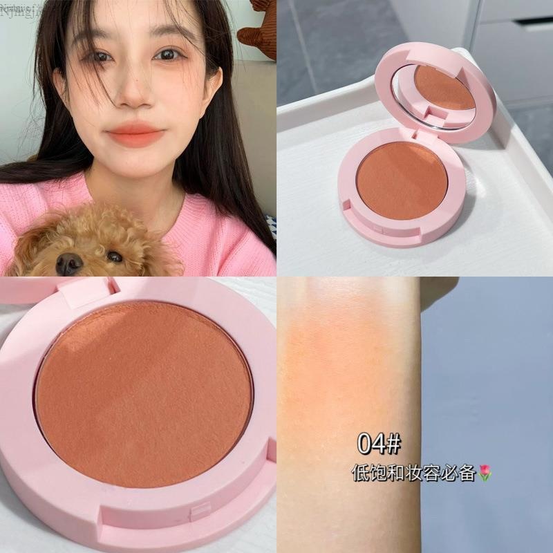 Phấn Má Hồng Dạng Nén HERORANGE~ Có Gương Chất Mịn Lì Dễ Lên Màu Độ Bão Hòa Cao Bền Màu Lâu Trôi