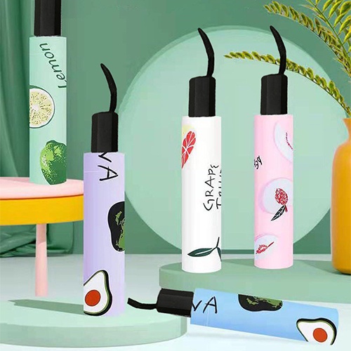 Umbrellas anti-uv umbrellas hình trái cây thời trang gấp ô dù ô