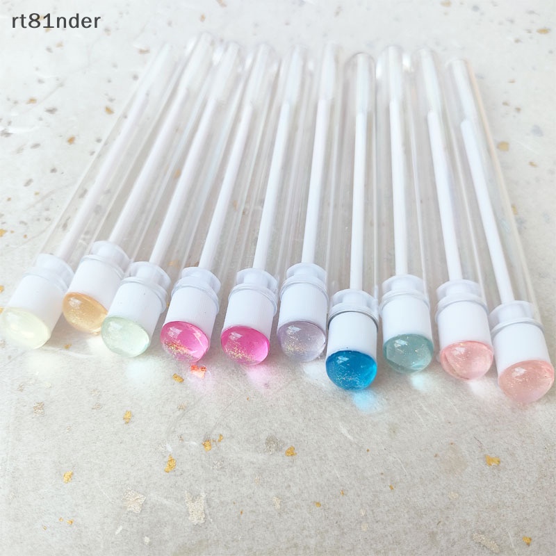 Rt 1 cái ống cọ lông mày có thể tái sử dụng cửa hàng lông mi dùng một lần wands spoolies dust-proof mascara ống có thể thay thế n