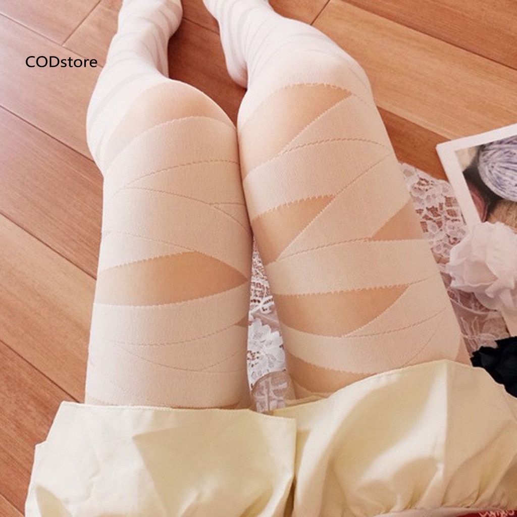 Kdc no constraint pantyhose for college slimming women stockings see-through