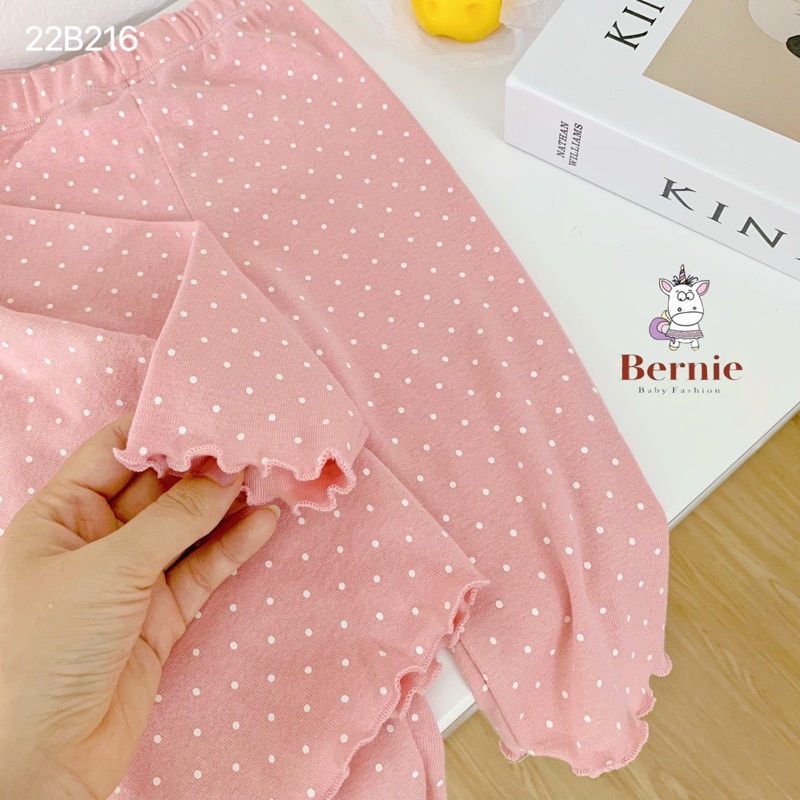 BỘ DÀI TAY CHẤM BI SIÊU XINH CHO BÉ