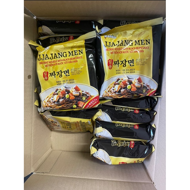 Thùng Mì Tương Đen Jjajang Men 200g*16